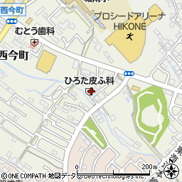 滋賀県彦根市西今町142-15周辺の地図