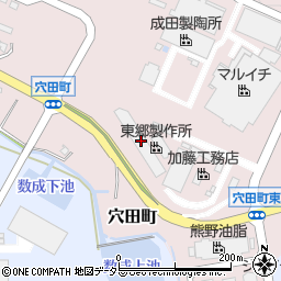愛知県瀬戸市穴田町977周辺の地図