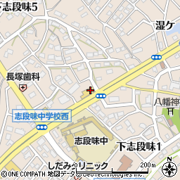 ホンダドリーム名古屋守山周辺の地図