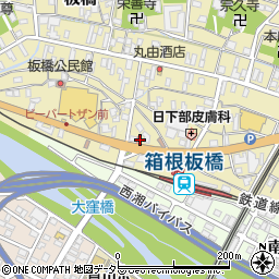 神奈川県小田原市板橋158-10周辺の地図