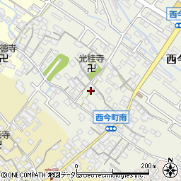 滋賀県彦根市西今町596周辺の地図