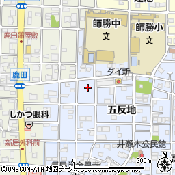愛知県北名古屋市井瀬木鴨18-11周辺の地図