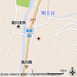 滋賀県大津市葛川坊村町79周辺の地図