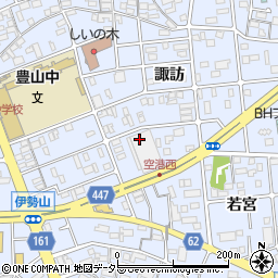 エンパイヤ自動車株式会社　名古屋流通センター周辺の地図