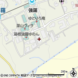 神奈川県足柄下郡箱根町強羅1300-117周辺の地図