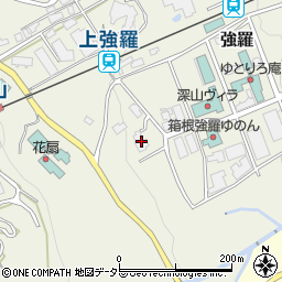 神奈川県足柄下郡箱根町強羅1300-693周辺の地図