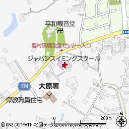 ジャパンスイミングスクール周辺の地図