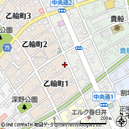 愛知県春日井市乙輪町1丁目50-2周辺の地図