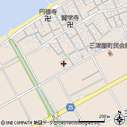 滋賀県彦根市三津屋町1581周辺の地図