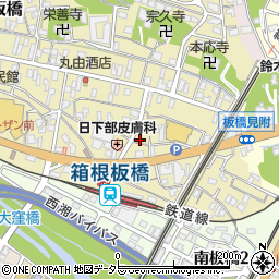 神奈川県小田原市板橋86-3周辺の地図