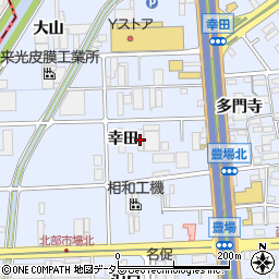 名古屋北部市場運輸周辺の地図