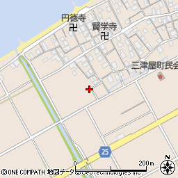 滋賀県彦根市三津屋町1559周辺の地図