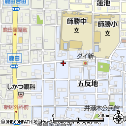 愛知県北名古屋市井瀬木鴨14周辺の地図