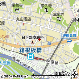 神奈川県小田原市板橋86周辺の地図