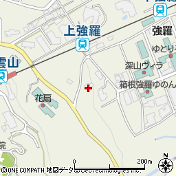 神奈川県足柄下郡箱根町強羅1300-684周辺の地図