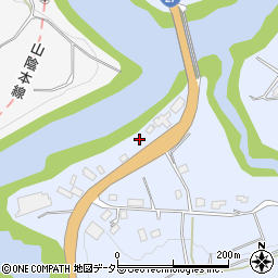 京都府京丹波町（船井郡）升谷（川岸）周辺の地図