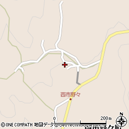 愛知県豊田市西市野々町丸根周辺の地図