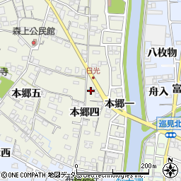 台湾料理 久味周辺の地図