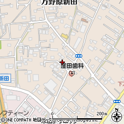 静岡県富士宮市万野原新田2904周辺の地図