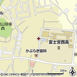 静岡県富士宮市淀師1555周辺の地図