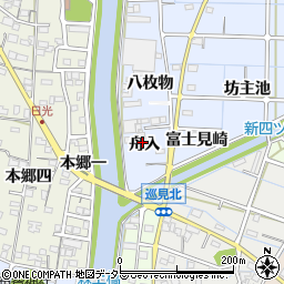 愛知県稲沢市片原一色町舟入3周辺の地図