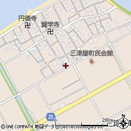 滋賀県彦根市三津屋町1552周辺の地図