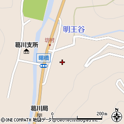 滋賀県大津市葛川坊村町81周辺の地図