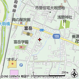 静岡県御殿場市大坂396-8周辺の地図