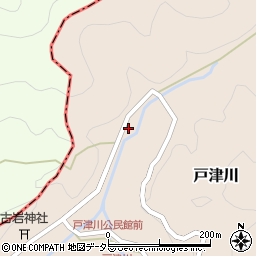 京都府京丹波町（船井郡）戸津川（大明軍）周辺の地図