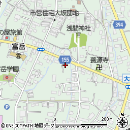 静岡県御殿場市大坂243-6周辺の地図