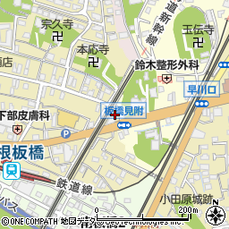 神奈川県小田原市板橋718周辺の地図