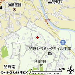 愛知県瀬戸市窯町106周辺の地図