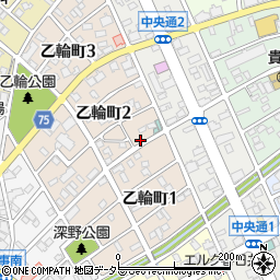 愛知県春日井市乙輪町2丁目140周辺の地図