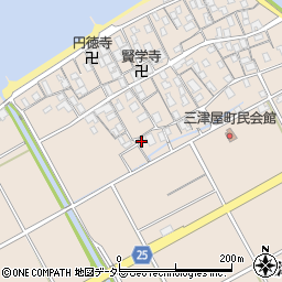 滋賀県彦根市三津屋町953-2周辺の地図