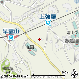 神奈川県足柄下郡箱根町強羅1300-465周辺の地図