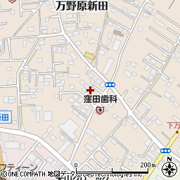 静岡県富士宮市万野原新田2903-1周辺の地図