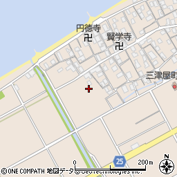 滋賀県彦根市三津屋町1114-1周辺の地図