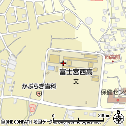 静岡県富士宮市淀師1550周辺の地図