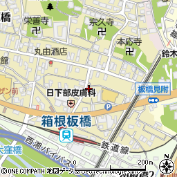 神奈川県小田原市板橋85周辺の地図