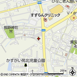 愛知県春日井市熊野町1427-2周辺の地図