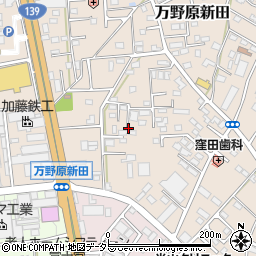静岡県富士宮市万野原新田3564周辺の地図