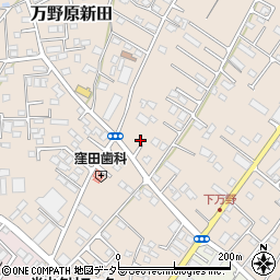 静岡県富士宮市万野原新田3233-18周辺の地図
