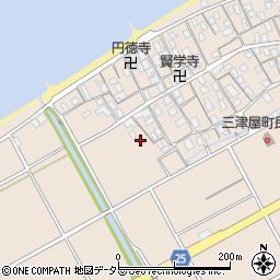 滋賀県彦根市三津屋町1108周辺の地図