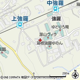 神奈川県足柄下郡箱根町強羅1300-149周辺の地図