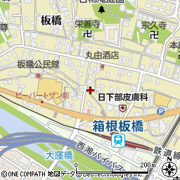 神奈川県小田原市板橋99周辺の地図