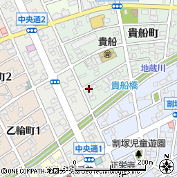 愛知県春日井市貴船町64周辺の地図