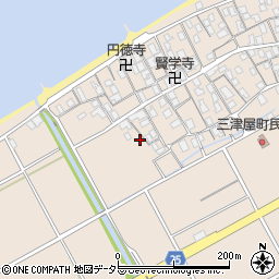 滋賀県彦根市三津屋町1109周辺の地図
