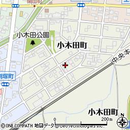 エクセル小木田周辺の地図