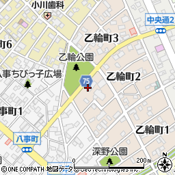 愛知県春日井市乙輪町2丁目7周辺の地図