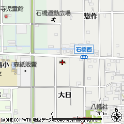 ローソン北名古屋石橋店周辺の地図